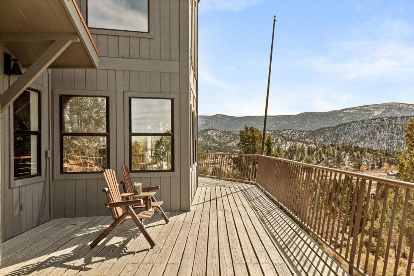 Steel Pine Lodge A Rustic Mountain Retreat Views Baldwin Lake Exterior foto